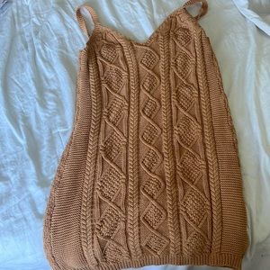 Superdown cable knit dress